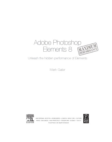 Adobe Photoshop Elements 8