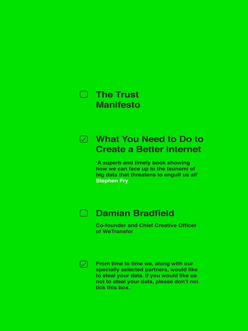 The Trust Manifesto