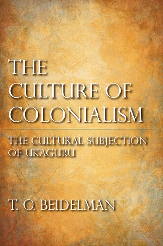 The Culture of Colonialism