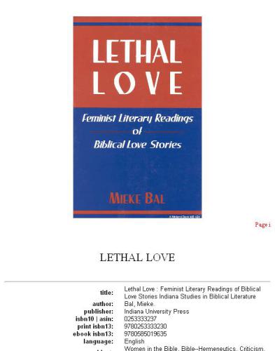 Lethal Love