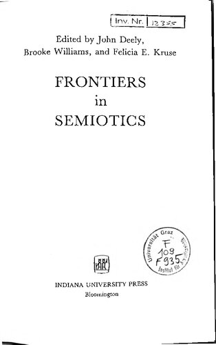 Frontiers in Semiotics-C