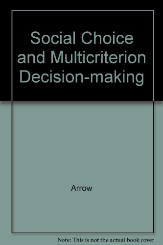 Social Choice and Multicriterion Decision-Making