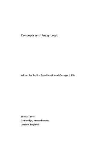 Concepts and Fuzzy Logic