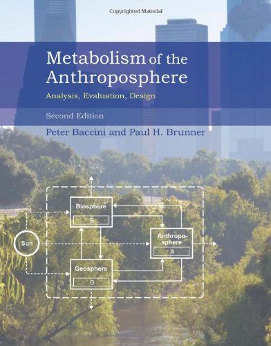 Metabolism of the Anthroposphere