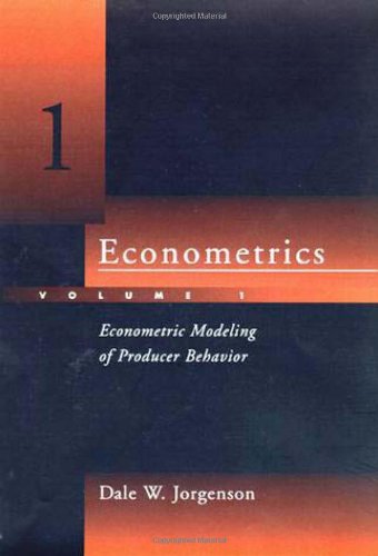 Econometrics, Volume 1