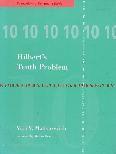 Hilbert's 10th Problem