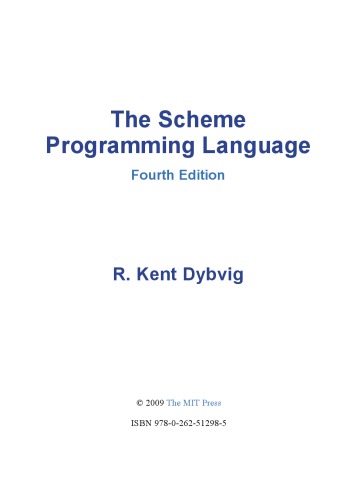 The Scheme Programming Language