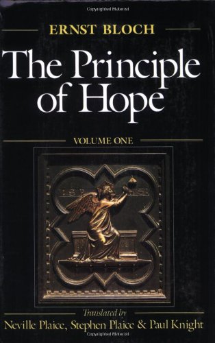 The Principle of Hope, Vol. 1