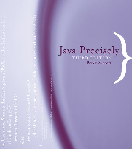 Java Precisely, Third Edition