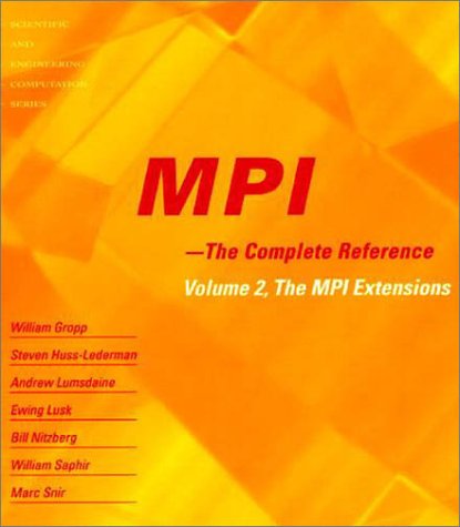 MPI - The Complete Reference