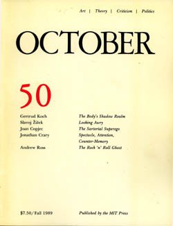 October journal No.50 Autumn (1989)