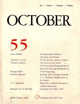 October journal No.No.55 Winter (1990)