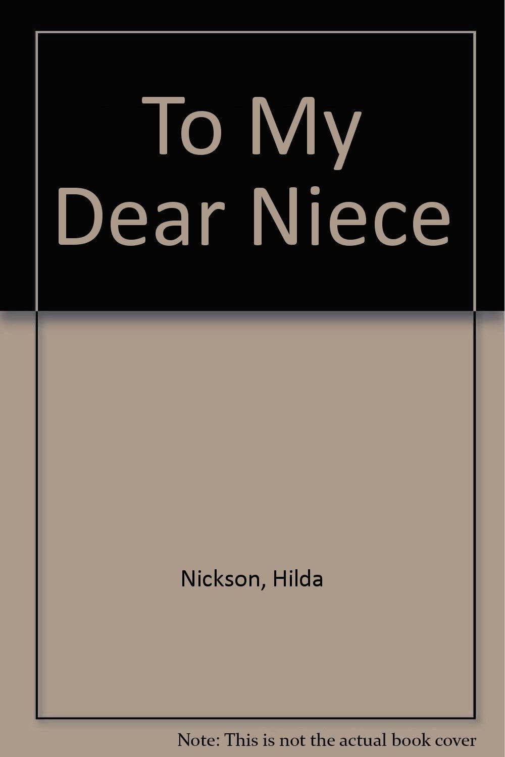 To my dear niece