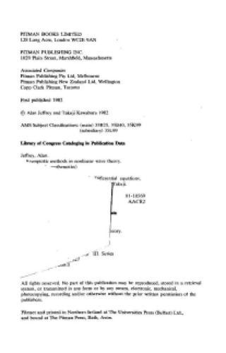 Asymptotic Methods In Nonlinear Wave Theory