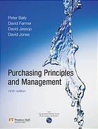 Purchasing, Principles and Management