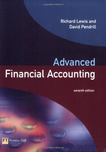 Advanced Financial Accounting