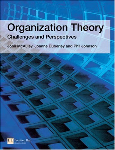 Organization Theory