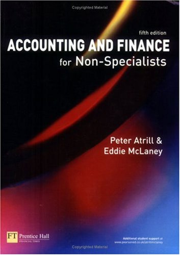 Accounting And Finance For Non Specialists