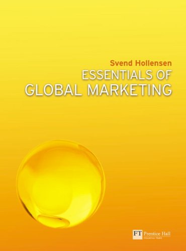 Essentials of Global Marketing