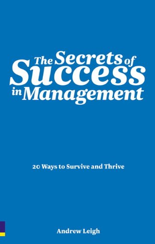 The Secrets of Success in Management