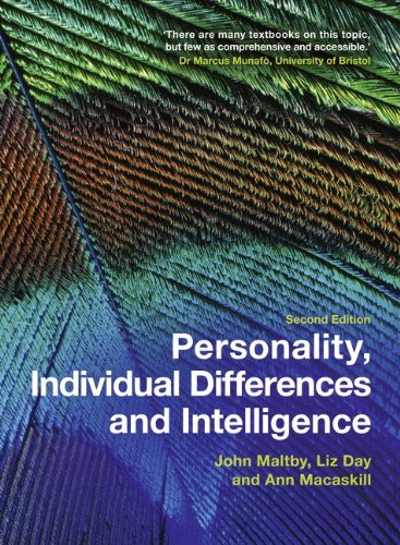 Personality, Individual Differences And Intelligence