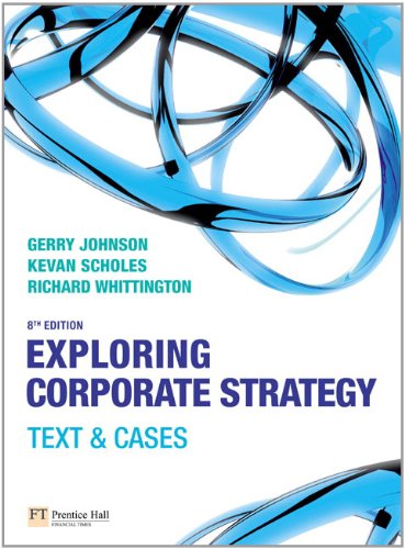 Exploring corporate strategy : text & cases