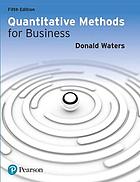 Quantitative methods for business