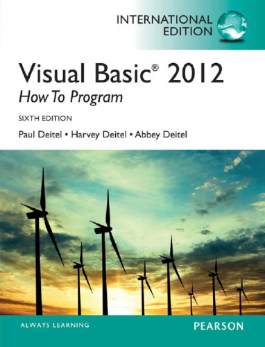 Visual Basic 2012