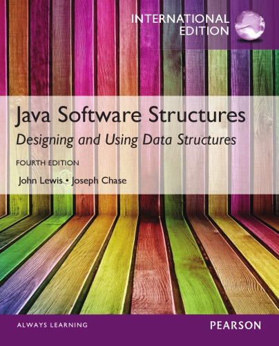 Java Software Structures,International Edition