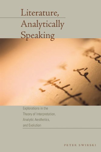 Literature, Analytically Speaking