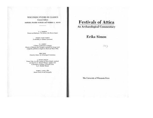 Festivals of Attica