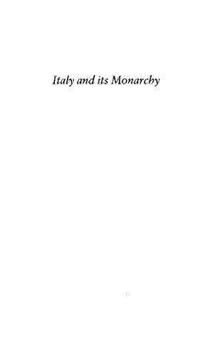 Italy and its Monarchy