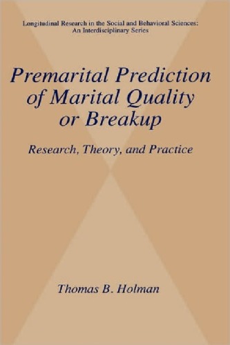 Premarital Prediction of Marital Quality or Breakup