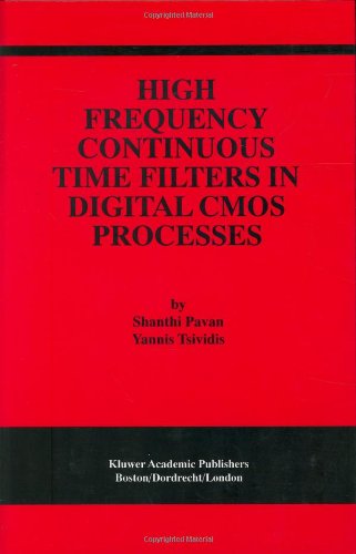 High frequency continuous time filters in digital CMOS processes