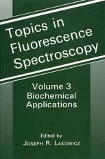 Topics in Fluorescence Spectroscopy