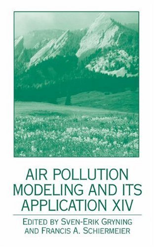 Air pollution modeling and its application XIV