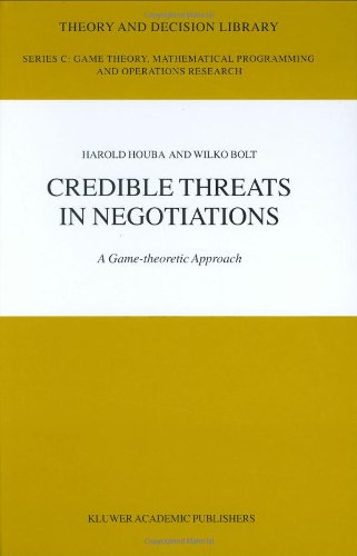 Credible Threats in Negotiations. a Game-Theoretic Approach