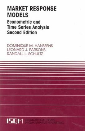 Market Response Models. Econometric and Time Series Analysis. Second Edition