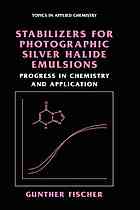 Stabilizers for Photographic Silver Halide Emulsions