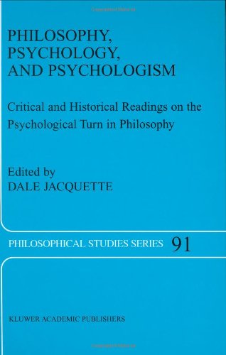 Philosophy, Psychology, and Psychologism