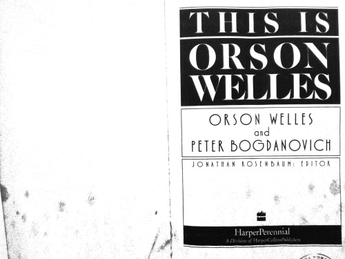 This Is Orson Welles