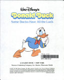 Some Ducks Have All the Luck (Donald Duck