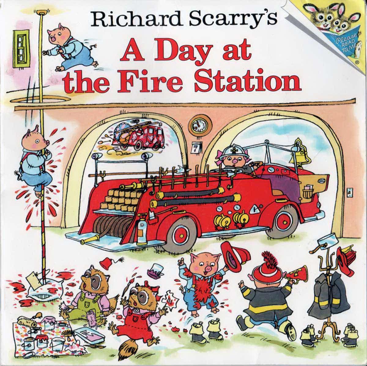 Richard Scarry's A Day at the Fire Station