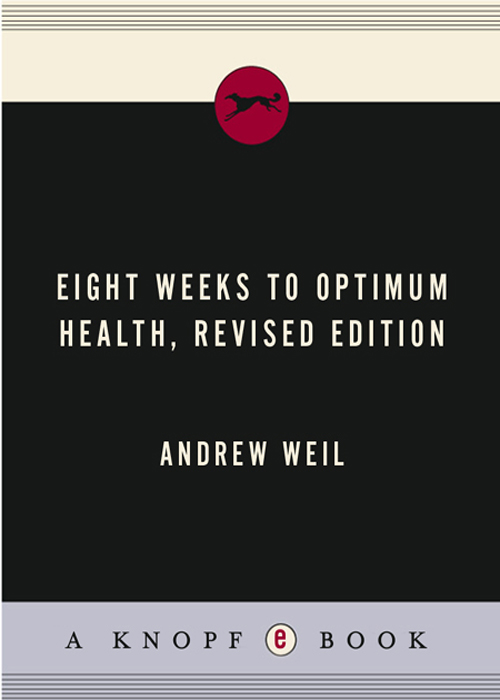 8 Weeks to Optimum Health