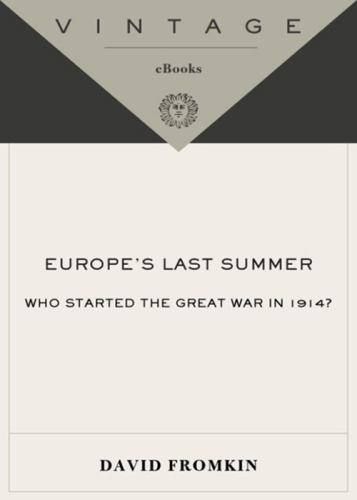 Europe's Last Summer