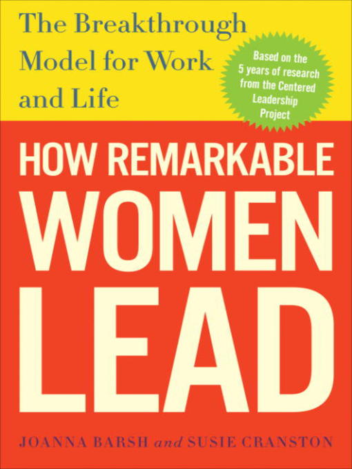 How Remarkable Women Lead