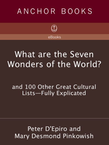 What are the Seven Wonders of the World?