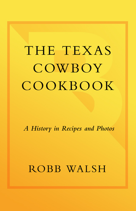 Texas Cowboy Cookbook