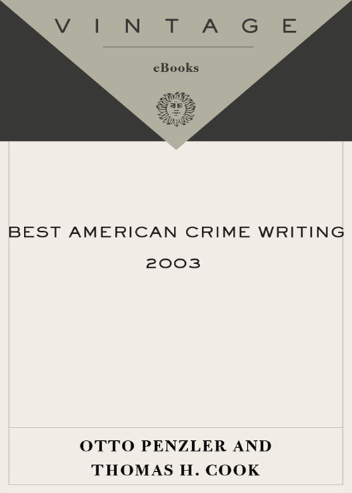 The Best American Crime Writing