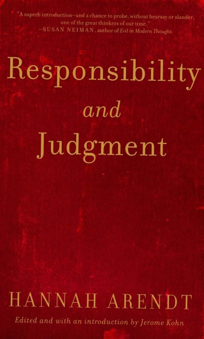 Responsibility and Judgment